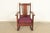 An exceptional antique Mission or Arts & Crafts period rocking chair By Charles P. Limbert Co. USA, Circa 1910 Solid...