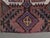 1970s 1970s Vintage Handmade Wool Cotton Purple Area Rug For Sale - Image 5 of 11