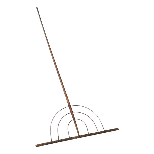 19th Century Wood Hay Rake For Sale