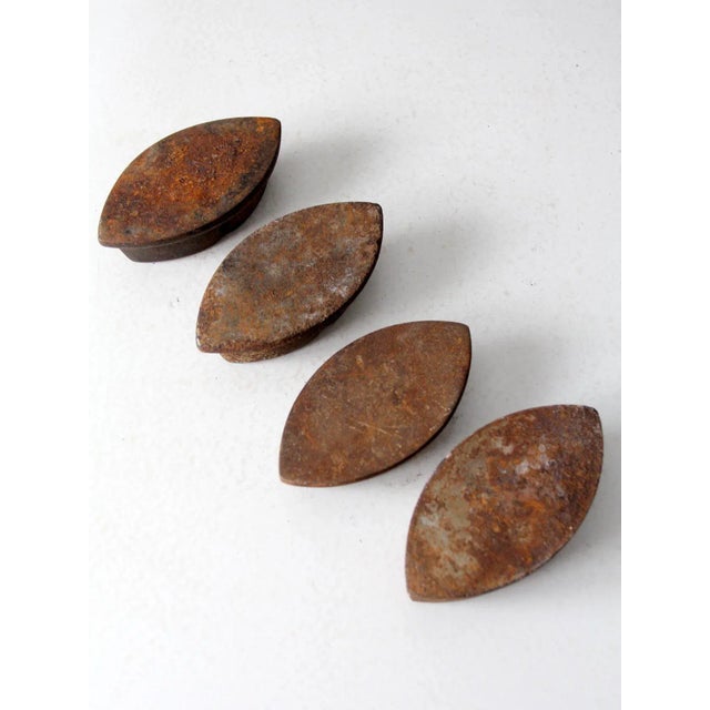 Antique Sad Irons Collection - Set of 4 For Sale - Image 9 of 10