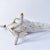 Vintage African White Beaded Chicken Nigeria For Sale - Image 14 of 16