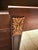 1970s Large Vintage Traditional Mahogany Wall Mirror With Carved Crest Floral Appliqués For Sale - Image 5 of 7