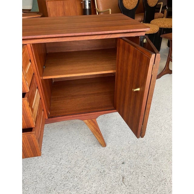 Mid-Century Modern Art Deco Teak Sideboard from Beautility, 1960s For Sale - Image 15 of 18