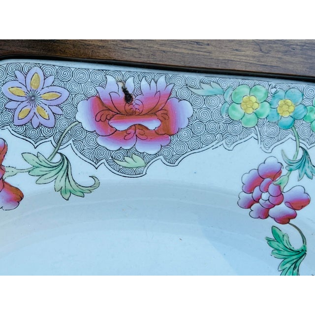 Ceramic C1850 Copeland Spode Latge Platter Tray Table For Sale - Image 7 of 10