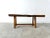 Vintage Brutalist Wooden Coffee Table, 1960s For Sale - Image 4 of 12