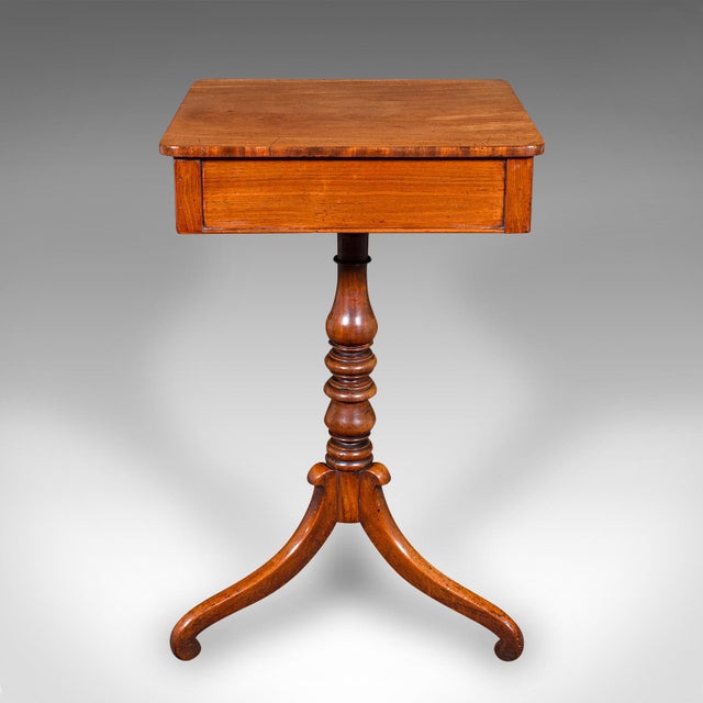 Early 19th Century Small Antique Wine Table, English, Side, Occasional, Lamp, Regency, Circa 1820 For Sale - Image 5 of 10