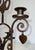 1950s Two Lights Wrought Iron Candlestick Representing a Swan For Sale - Image 12 of 12
