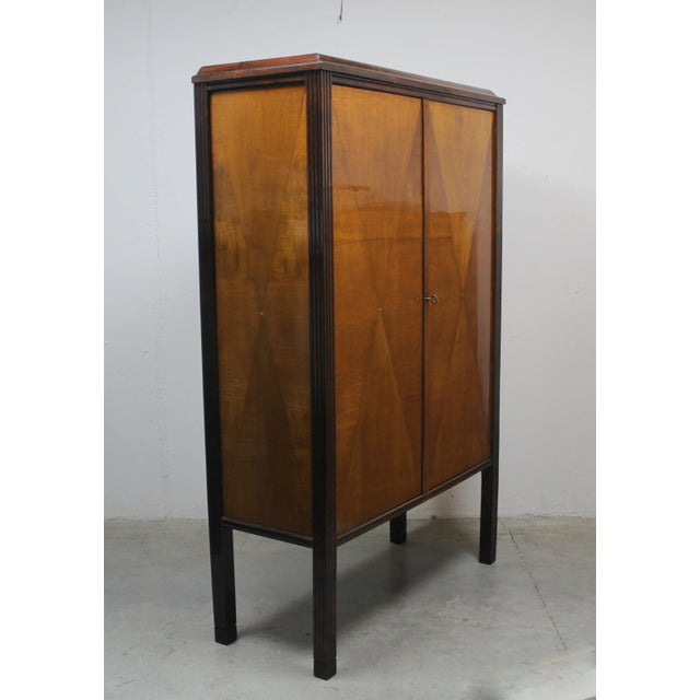 Vintage French Art Deco Cabinet, 1920s For Sale - Image 9 of 9