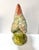 Gray French Country Terracotta Rooster Chicken Garden Statue With Moss Patina For Sale - Image 8 of 9