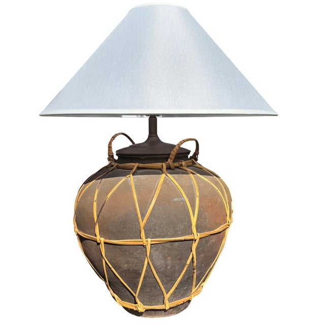 1980s Martaban Table Lamp For Sale - Image 5 of 14