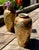 Early 20th Century Pair Japanese Satsuma Hanazume Miniature Cabinet Vases, Floral Decoration, 5 Inches For Sale - Image 4 of 11