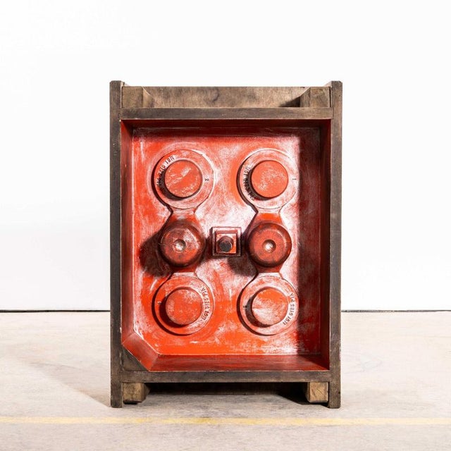 Large Industrial Casting Foundry Mould, 1960s For Sale - Image 4 of 4