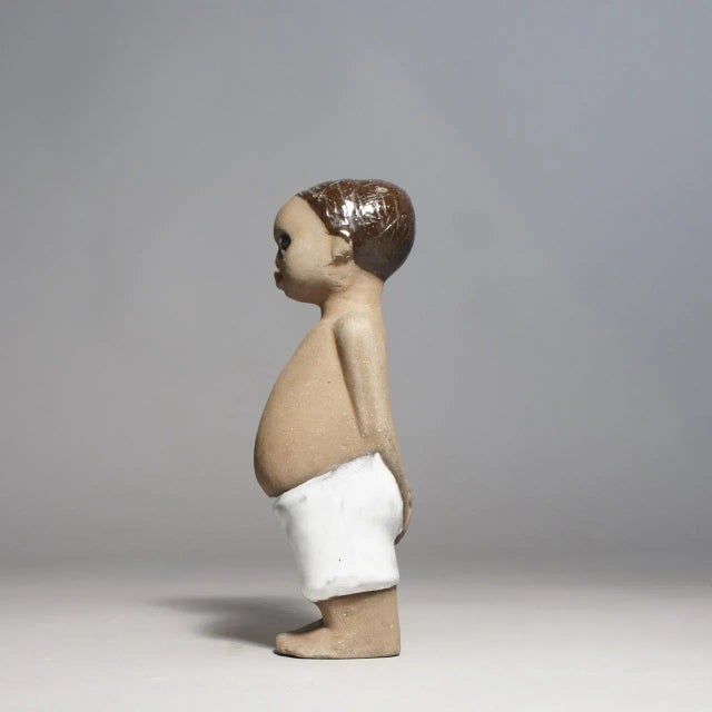 Ceramic Figurine by Mari Simmulson for Upsala Ekeby, 1960s, in Flawless conditions. Designed 1960 to 1969 This piece has...