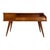A fabulous multifunctional cabinet, console table or vanity desk in polished walnut with tapered legs. Features include...