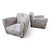 Vintage French Art Deco Club Chairs Reupholstered in Cowhide - Pair For Sale - Image 9 of 11