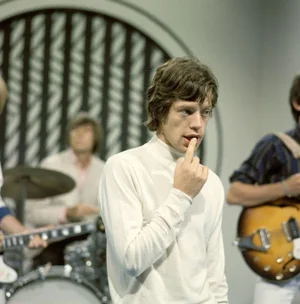 Stones on Set Rolling Stones Contemporary Archival Color Photograph Print From the Original Negative by David Redfern - 16x16