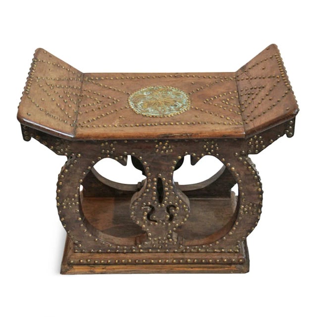 Wood Antique Asante Chief Stool For Sale - Image 7 of 7