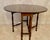 Vintage 1930s Oval Gate-Leg Drop-Leaf Table by Elite Furniture Co. Excellent Condition For Sale - Image 12 of 17