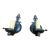 1990s Rejuvenation Metal Sconces - A Pair For Sale