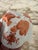 Ceramic 20th Century Herend Chinese Bouquet Nut / Trinket Dish in Rust For Sale - Image 7 of 7