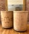 A Pair of Burlwood Wood Side Tables with Custom Glass Tops by Henredon Step aside, basic side tables—these vintage icons...