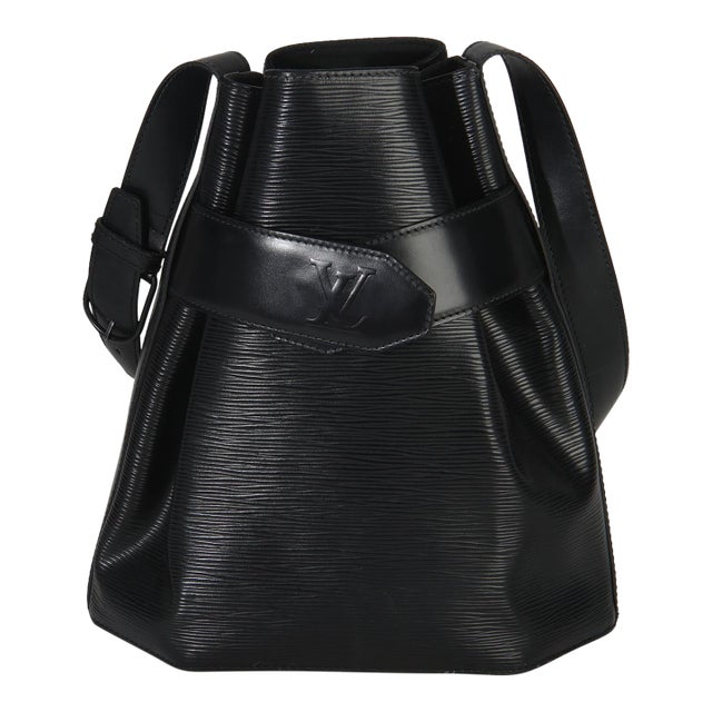 Vintage Black Epi Sac DEpaule PM For Sale