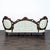 1980s Hausske-Harlen 1981 Rococo Revival Carved Wood & Gilt Sofa For Sale - Image 5 of 9