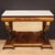 Elegant Spanish console table from the second half of the 19th century. Furniture of exceptional quality in mahogany,...