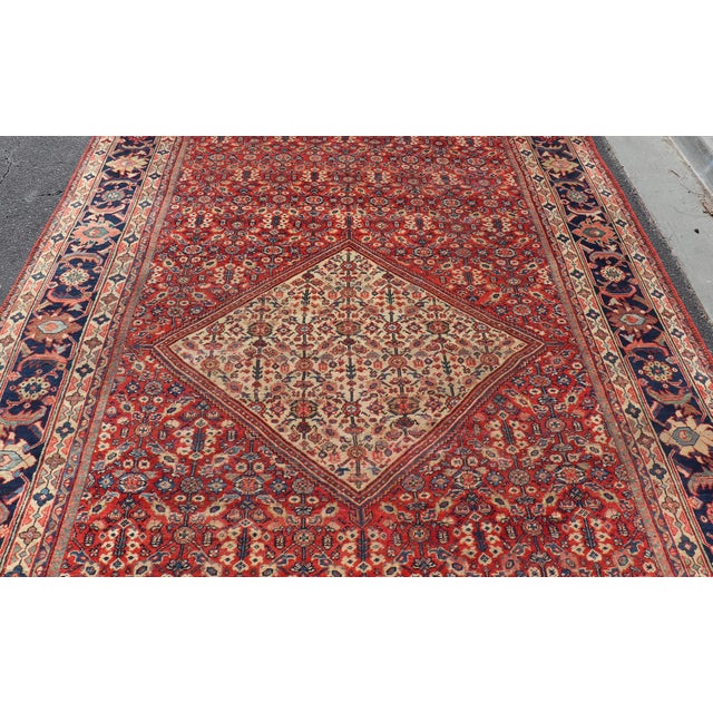 Antique Persian Sultanabad Large Gallery Rug With Sub-Geometric Motifs For Sale - Image 11 of 16