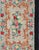 Measures: 4'7 x 6'6 Charcoal, Red, and Green Antique American Hooked Rug with Large Flower Design. Charcoal, red, and...
