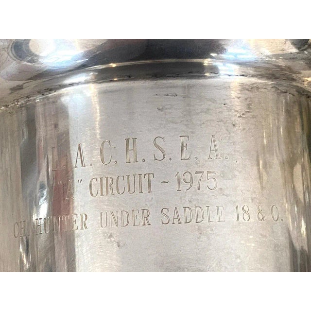 Vintage f.b. Rogers Silver Company, Silver Plated Ice Bucket, Engraved