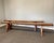 Brown Late 19th Century French Benches - A Pair For Sale - Image 8 of 9