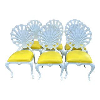 Vintage Brown Jordan Grotto Meta Dining Chairs- Set of 6 For Sale