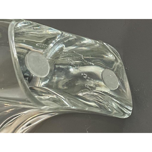 1970s Licio Zanetti Murano Glass Signed Heron Bird Sculpture 23.75" For Sale In Chicago - Image 6 of 9