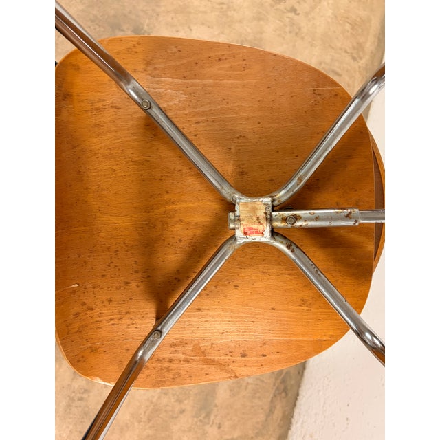 Mid-Century Modern Model SE 68 Dining Chair by Egon Eiermann for Wilde+Spieth, 1950s For Sale - Image 9 of 11