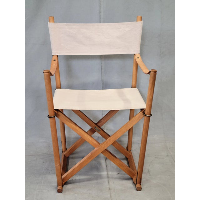 Mogens Koch A Pair of Mid-Century 1960s Mogens Koch by Cado Mk-16 Folding Safari Directors Chairs For Sale - Image 4 of 12