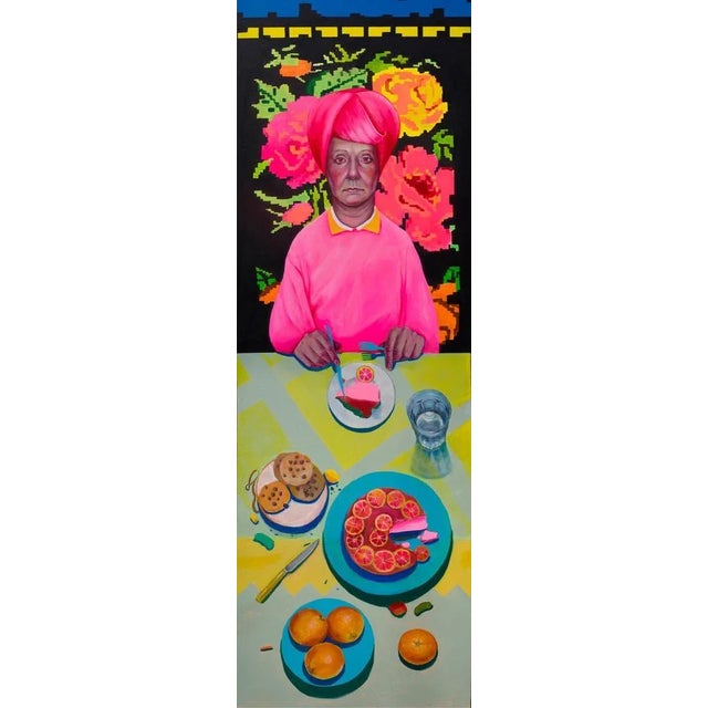 This polyptych is an impressive multi-panel composition, consisting of seven high-quality reproductions on Dibond...