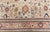 A late 19th century Persian carpet for sale from Sultanabad having a beige field with a classical allover trellis of...