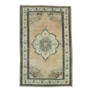 Turkish Vintage Rug 3'11" x 6' #20704 For Sale