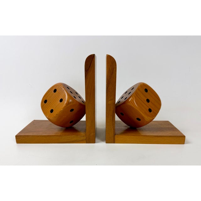 Mid-Century Dice Bookends, 1960s, Set of 2 For Sale - Image 11 of 11
