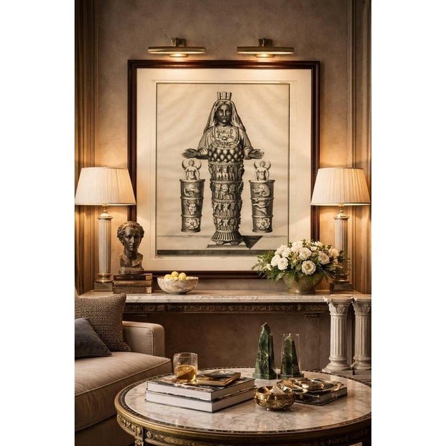 Bernard de Montfaucon, Diana of the Ephesians, 1721, Engraving on Paper For Sale - Image 3 of 9