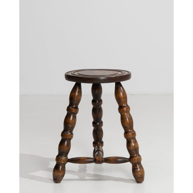 1970s French Bobbin Stool For Sale - Image 12 of 12