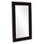 Our Devon Mirror is a striking piece. It features a large rectangular frame of black glass! It is then trimmed inside and...