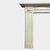 Regency English Fireplace Mantels in White Marble, 1830, Set of 2 For Sale - Image 6 of 17