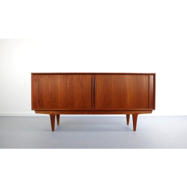 1960s Danish Modern Teak Bernhard Pedersen Sideboard/Credenza For Sale - Image 4 of 8