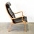 Skovby Møbelfabrik A/S 1960s Attributed to Skovby Møbelfabrik "Bern" Bentwood Beech Armchair With Leather Upholstery For Sale - Image 4 of 8