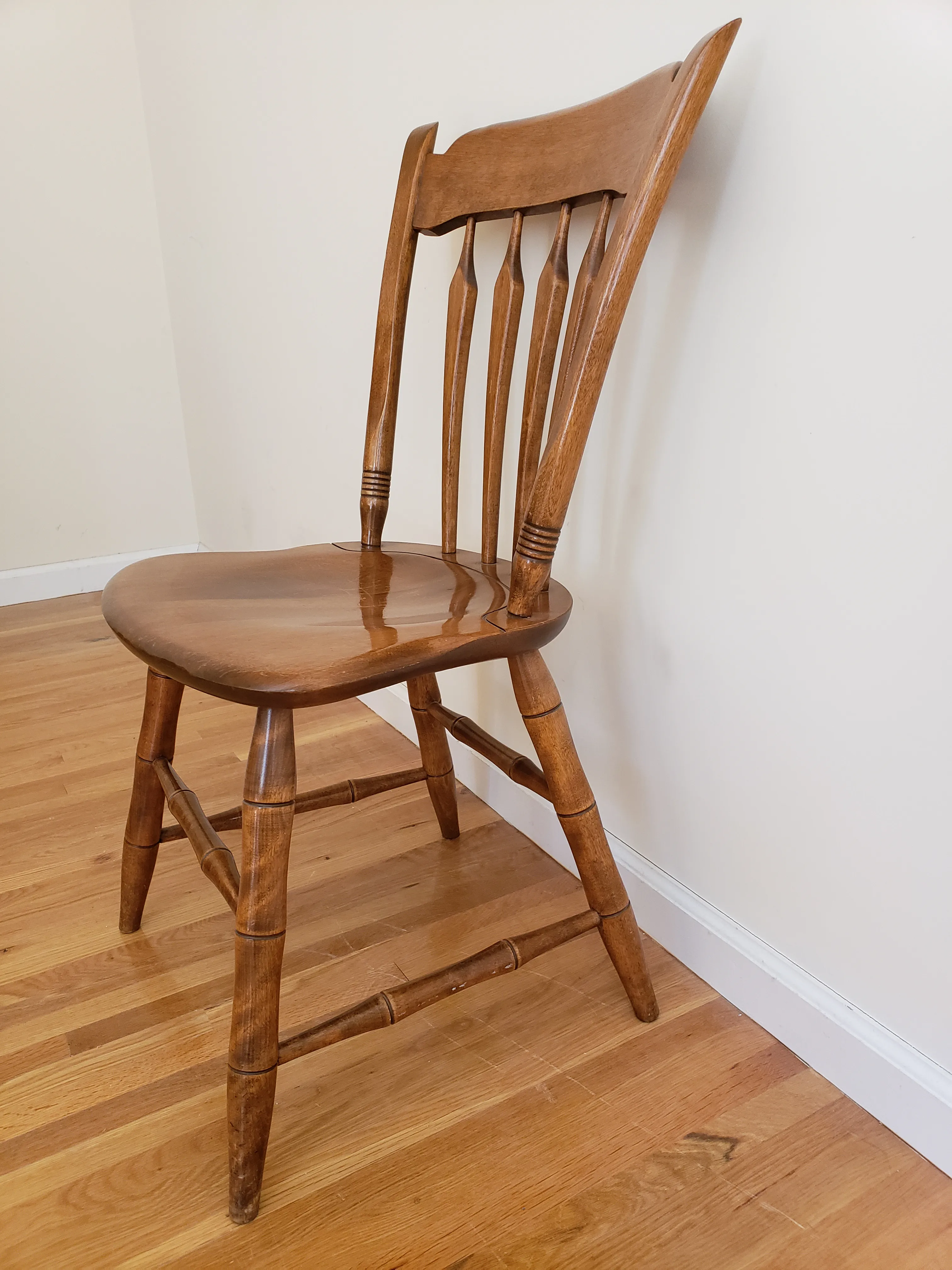 ETHAN ALLEN 猫脚 アームチェア ヴィンテージ Vintage Ethan Allen Heirloom Collection Maple Windsor Chair in