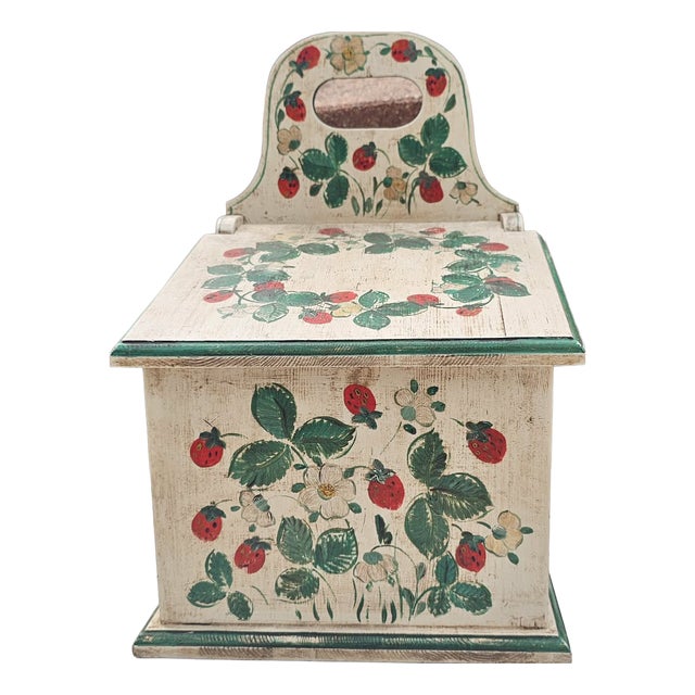 Vintage Wooden Spice Container, 1970s For Sale