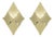 1970s Pair of Gabriella Crespi Brass Sconces For Sale