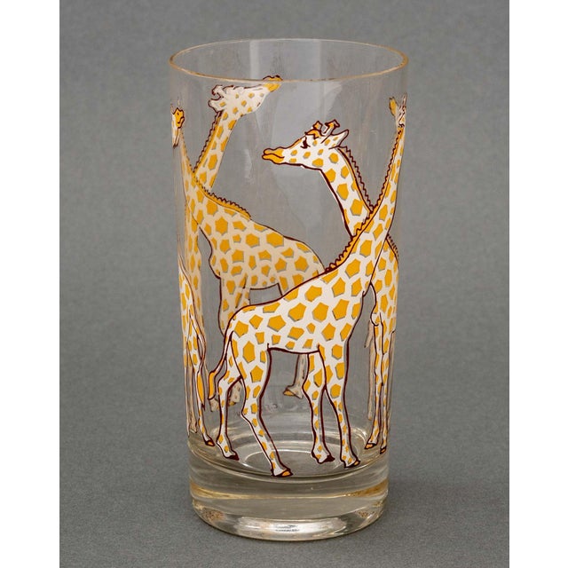 Late 20th Century Late 20th Century c.e. Tausch Giraffe and Monkey Glasses, 9 For Sale - Image 5 of 12